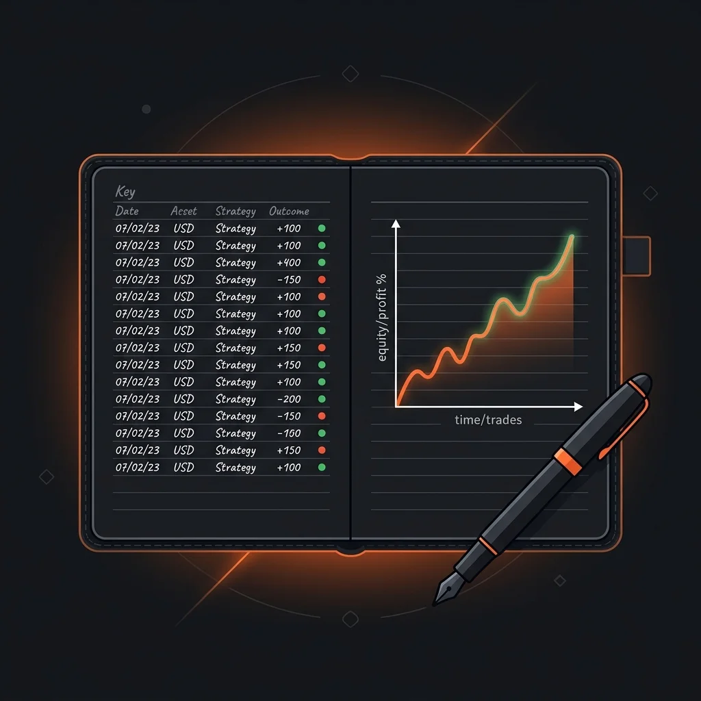 Comment tenir un journal de trading forex efficacement — Forex & Crypto Trading Journal Guide by Edgelog