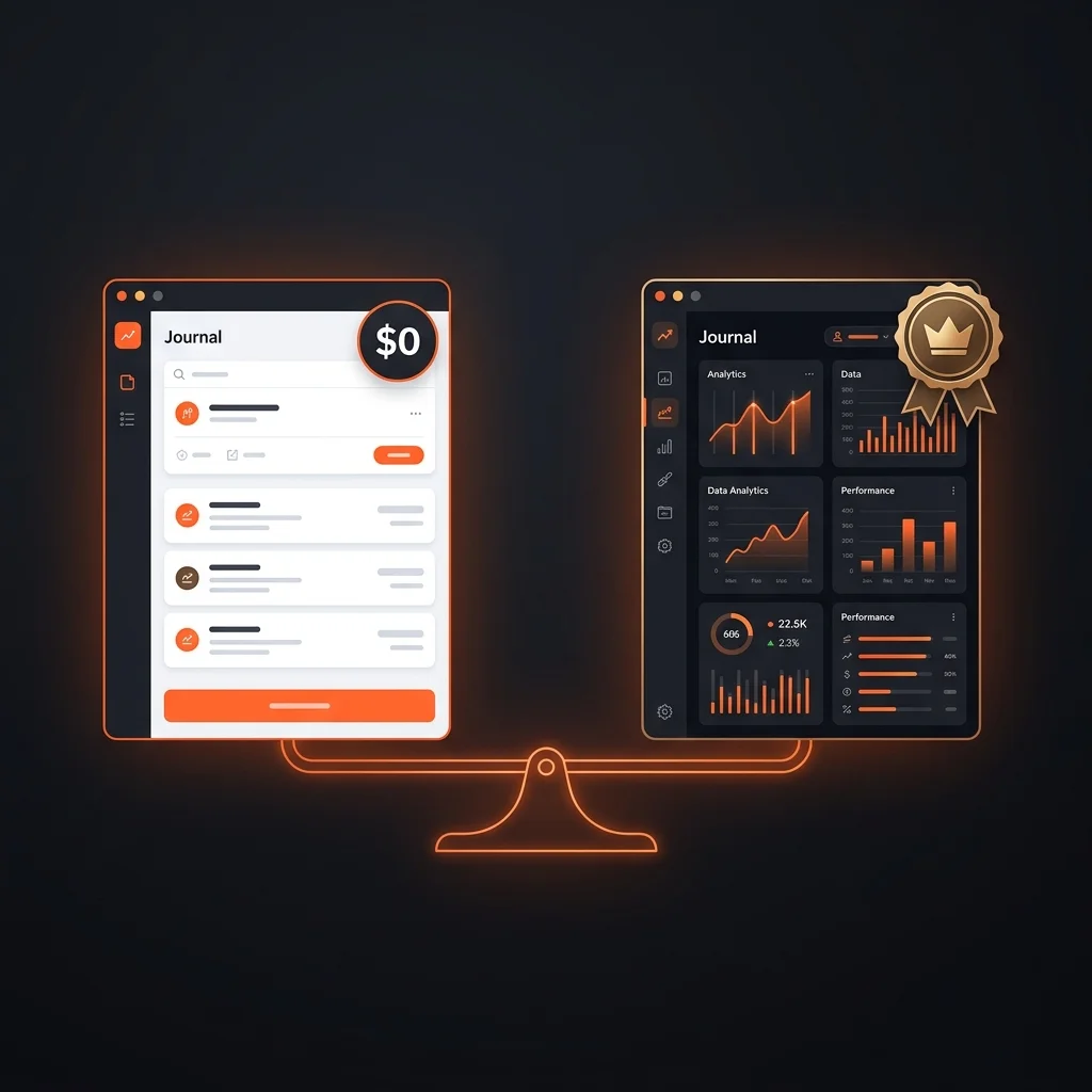 Kostenlose vs. bezahlte Handelsjournal-Tools: Was Sie wirklich brauchen — Forex & Crypto Trading Journal Guide by Edgelog