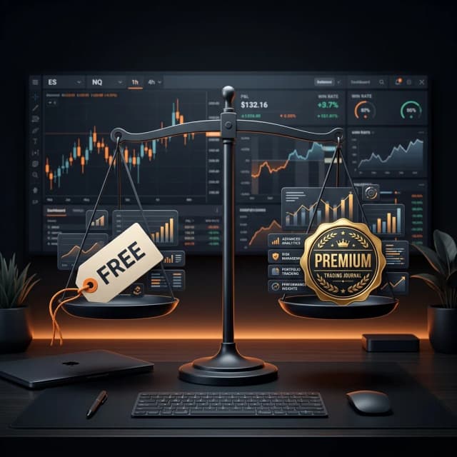 Free vs paid trading journals: what you actually need — Edgelog Free Trading Journal