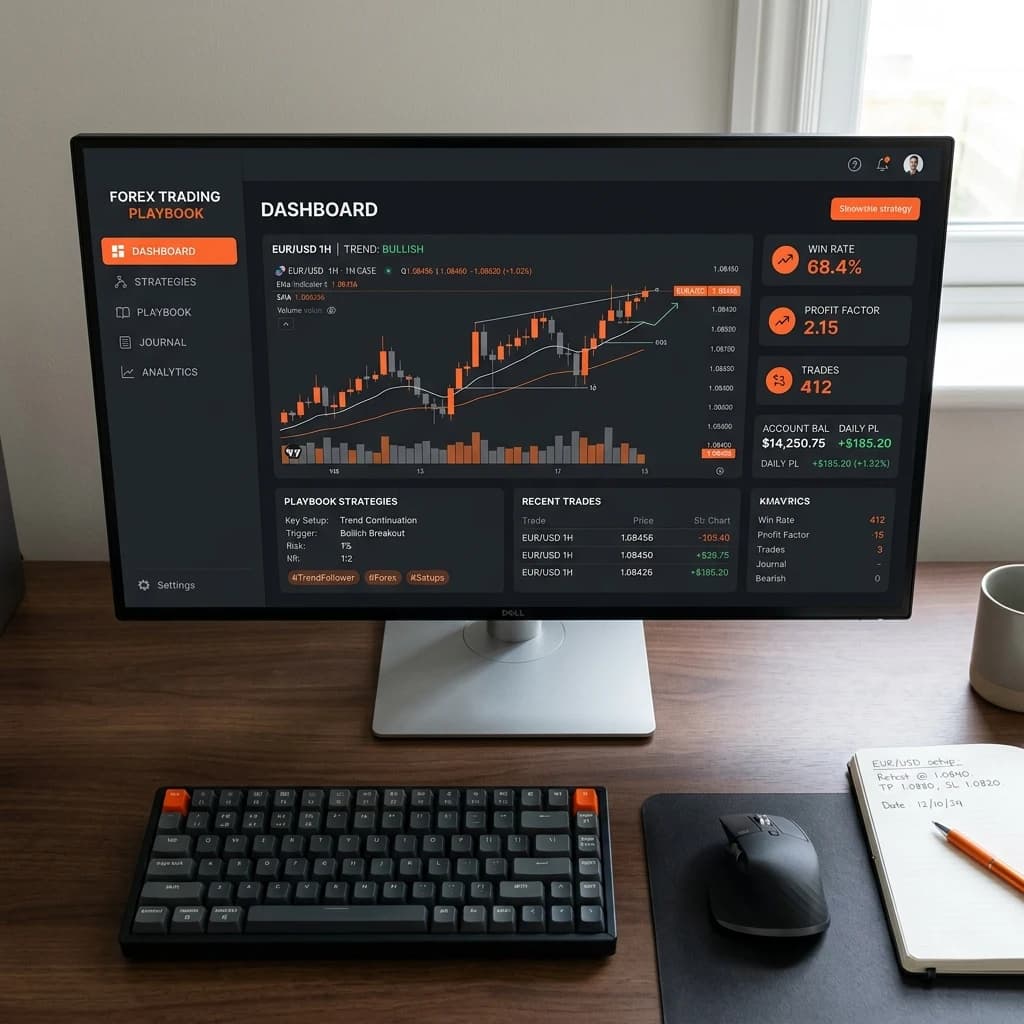 Why Every Forex Trader Needs a Free Trading Playbook? — Edgelog Trading Log Guide Why Every Forex Trader Needs a Free Trading Playbook? — Forex & Crypto Trading Journal Guide by Edgelog