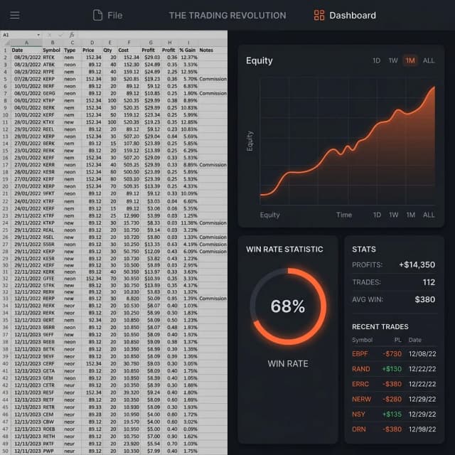 Trading Journal in Excel vs Automated Software: Which Wins? — Edgelog Trading Blog Trading Journal in Excel vs Automated Software: Which Wins? — Edgelog Free Trading Journal