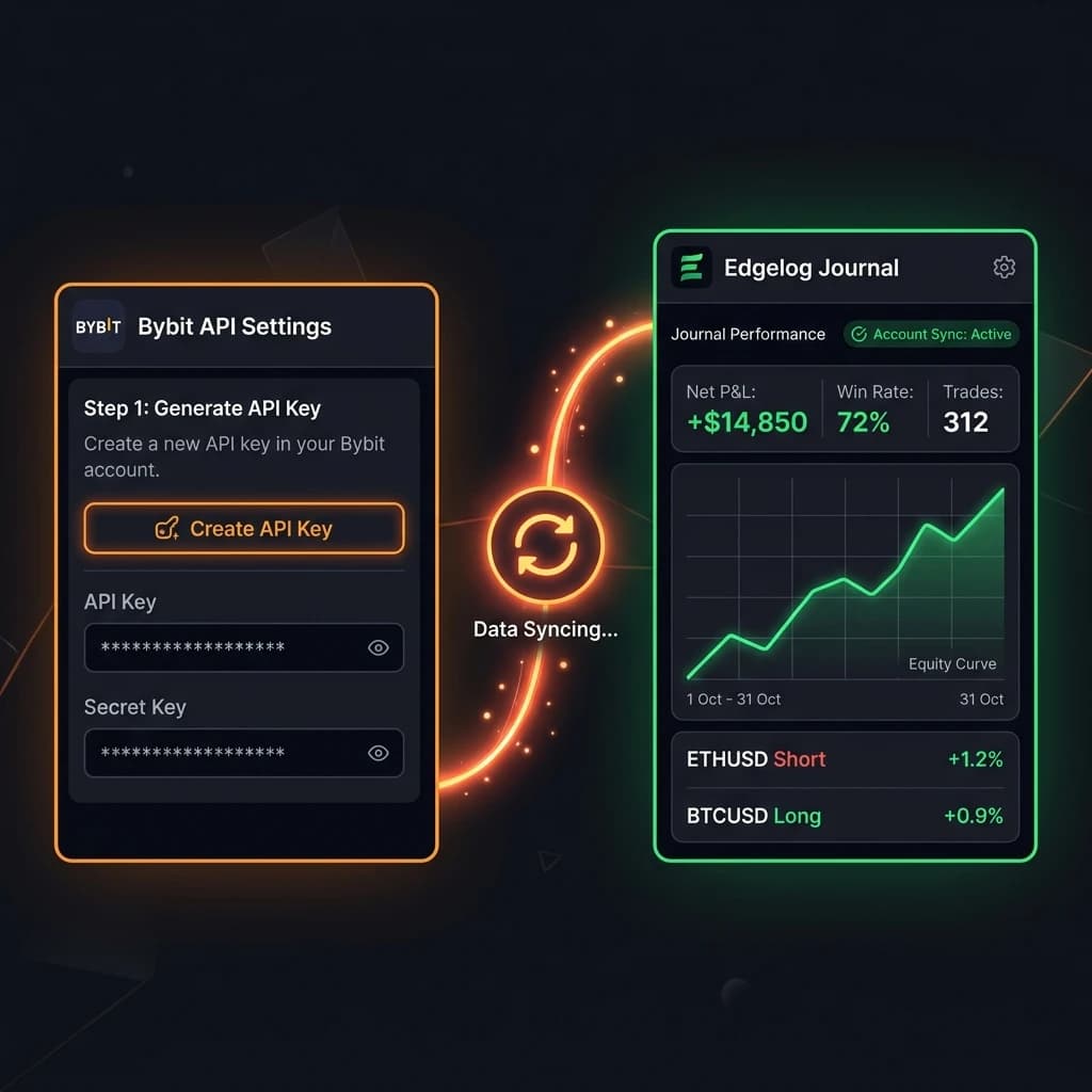 So verbindest du Bybit mit Edgelog für die kostenlose Synchronisation deines Trading-Journals (Futures & Spot) — Edgelog Trading Log Guide So verbindest du Bybit mit Edgelog für die kostenlose Synchronisation deines Trading-Journals (Futures & Spot) — Forex & Crypto Trading Journal Guide by Edgelog