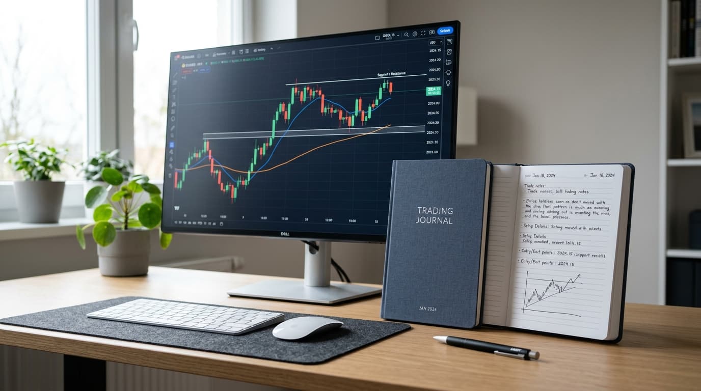 Your Day Trading Journal: The Log Template That Actually Changes Your Trading — Edgelog Trading Log Guide Your Day Trading Journal: The Log Template That Actually Changes Your Trading — Forex & Crypto Trading Journal Guide by Edgelog